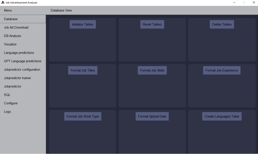 Job Advertisement Analyzer preview image